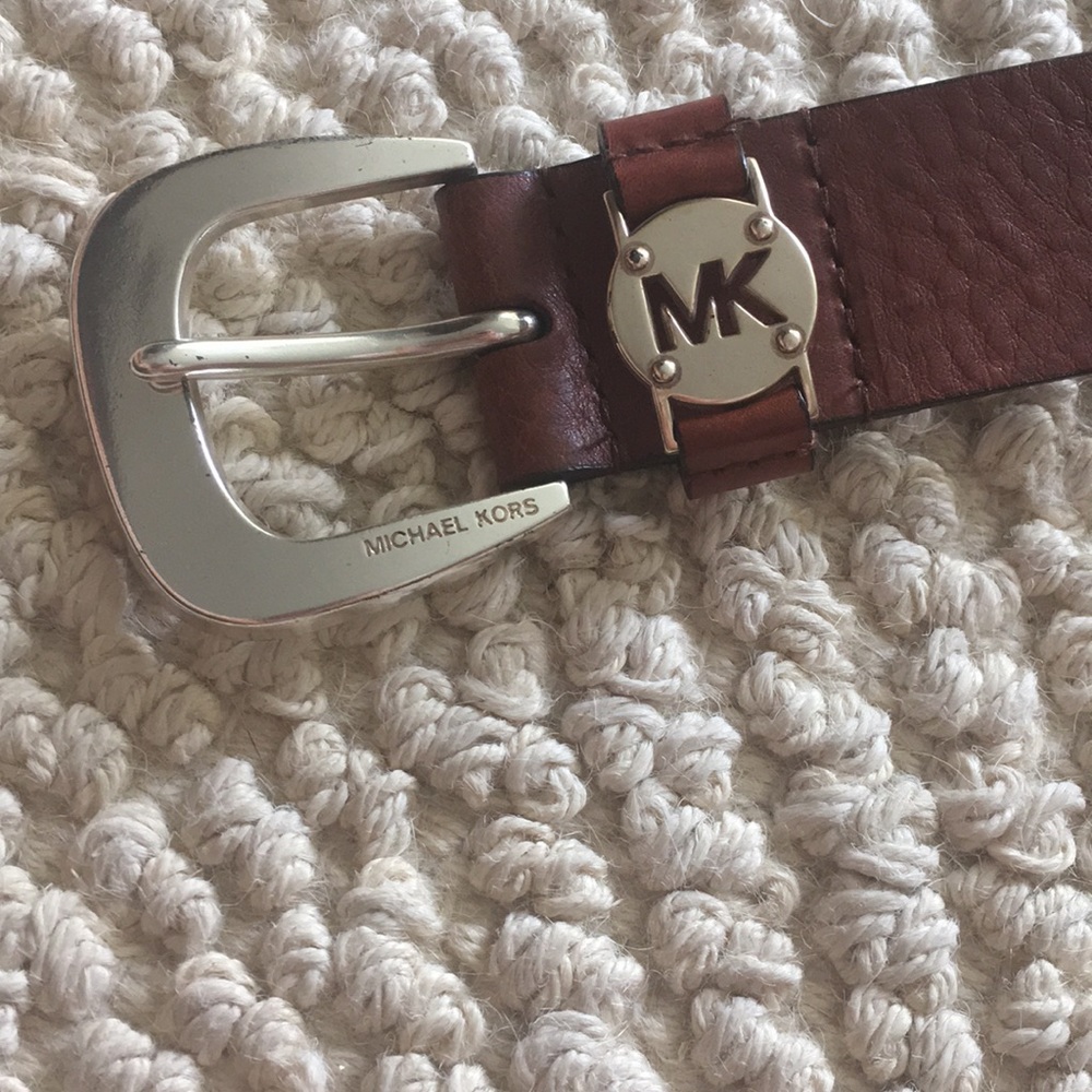 Michael Kors belt size M genuine leather